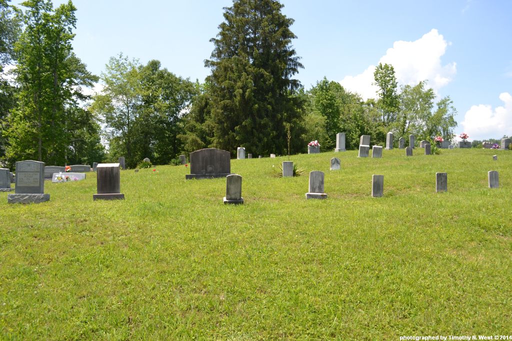 Scott Co, TN Coffey Cemetery at Oneida