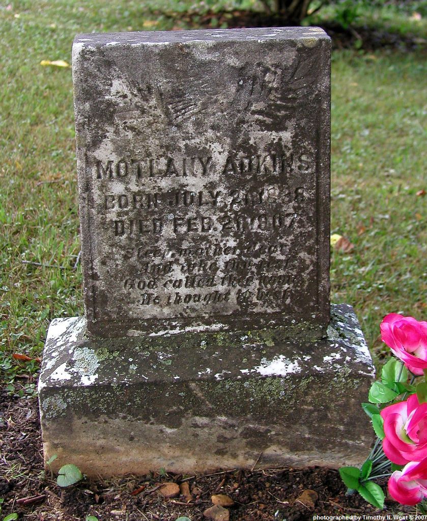 Scott Co, TN Burial Information