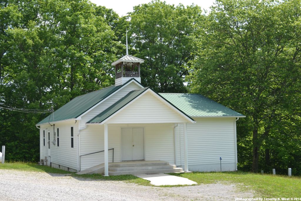 Scott Co, TN Bull Creek Cemetery at Bull Creek