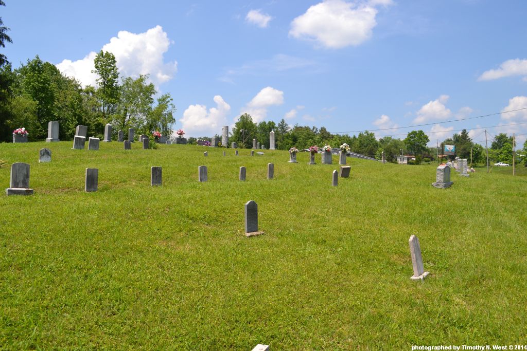 Scott Co, TN Coffey Cemetery at Oneida
