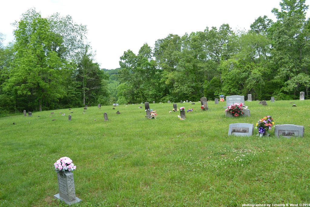 Scott Co, TN Kilbeck Cemetery at Black Creek