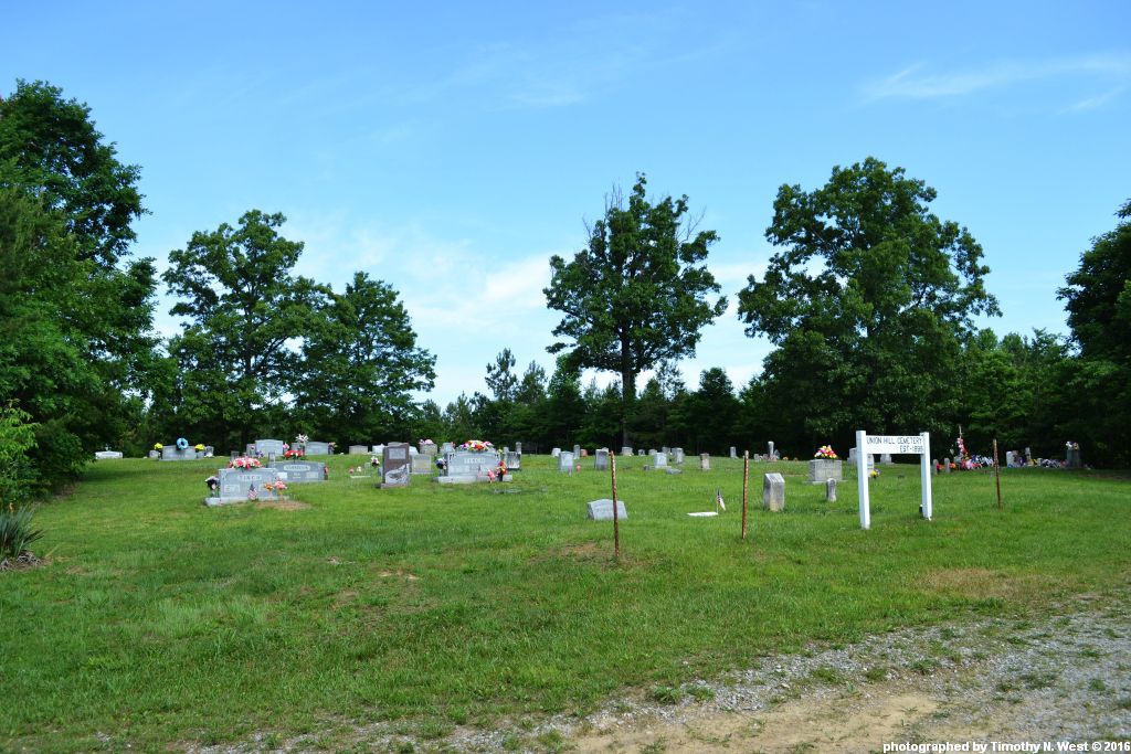 Scott Co, TN Union Hill Cemetery at Sunbright