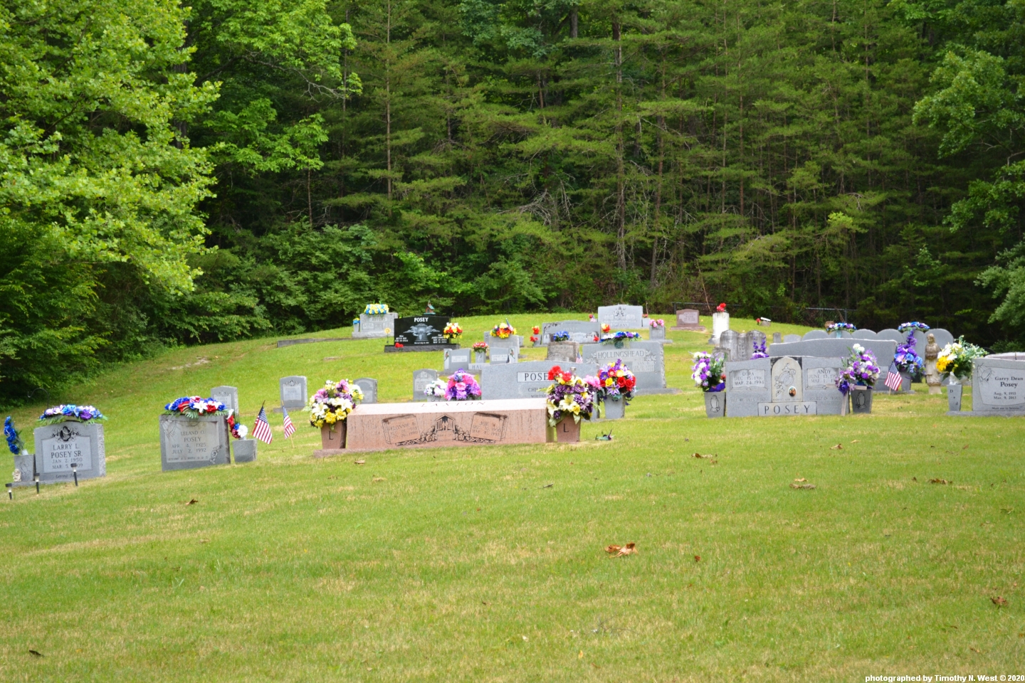 Scott Co, TN OwensPosey Cemetery at Stanley Creek