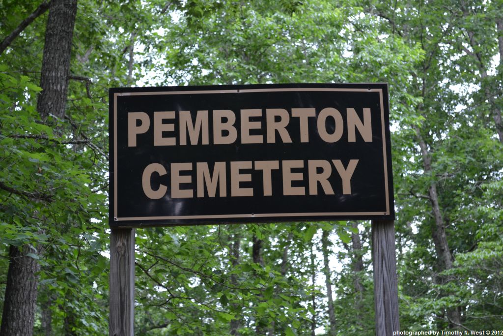 Scott Co, TN Pemberton Cemetery at Brimstone