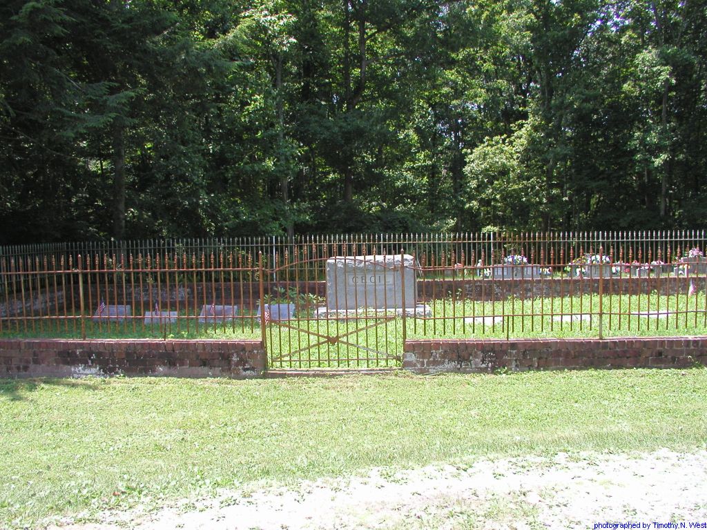 Scott Co, TN (2) Reed Cemetery at New River