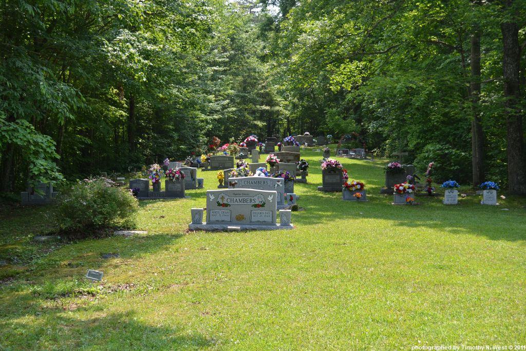 Scott Co, TN Strunk Cemetery at Little Creek