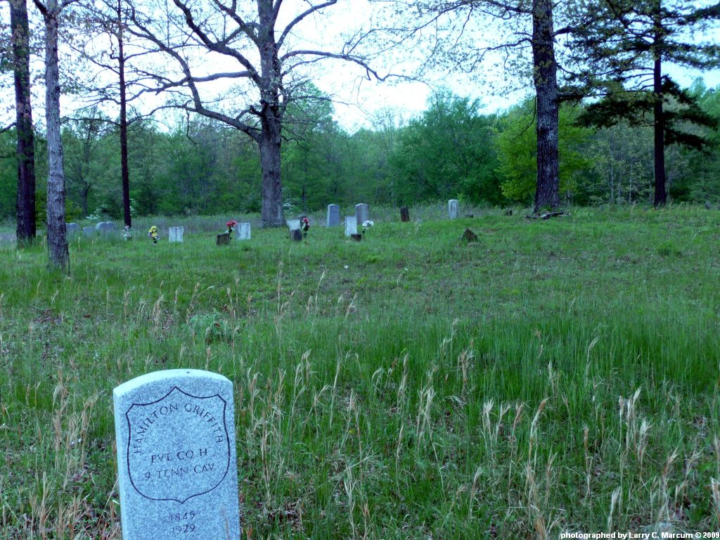 Scott Co, TN Sulphur Springs Cemetery at Helenwood