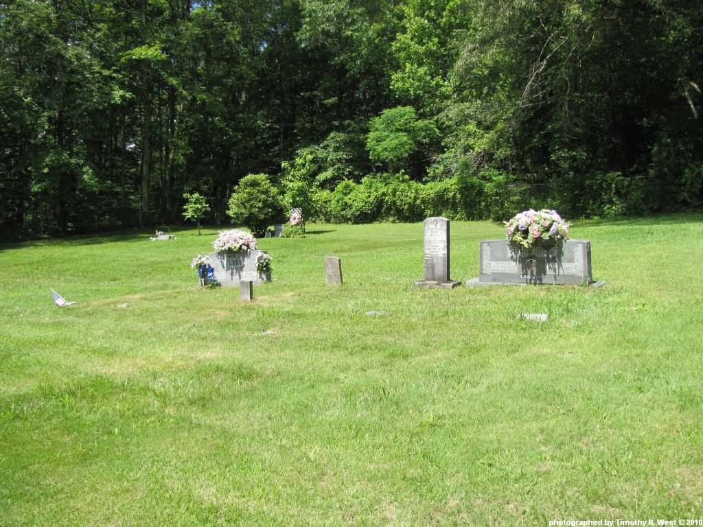 Scott Co, TN Terry Cemetery at Black Creek